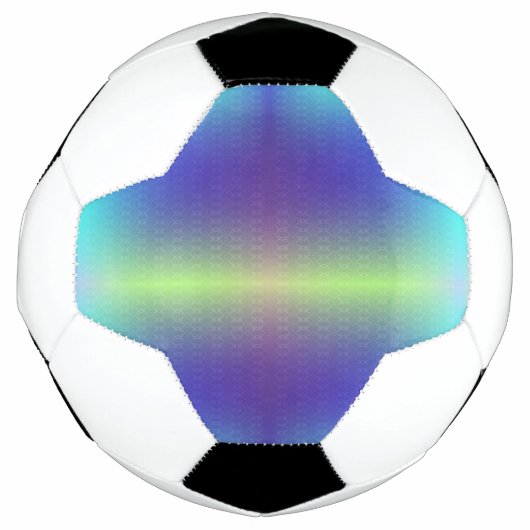 Een voetbal met een uniek ontwerp (Voorkant)