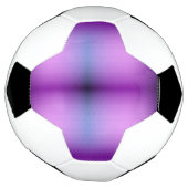 Een voetbal met een uniek ontwerp (Gedraaid)