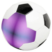 Een voetbal met een uniek ontwerp (Drie kwart)