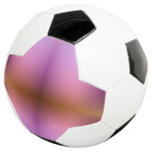 Een voetbal met een uniek ontwerp  (Drie kwart)
