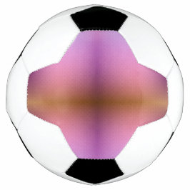 Een voetbal met een uniek ontwerp