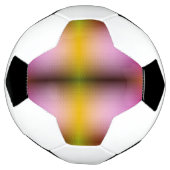 Een voetbal met een uniek patroon (Gedraaid)
