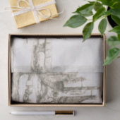 Een voetbalbrug in Parijs 1621 Tissuepapier (Geschenk)