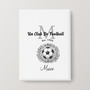 een voetbalclub monogram is, jaar fifa wereld button