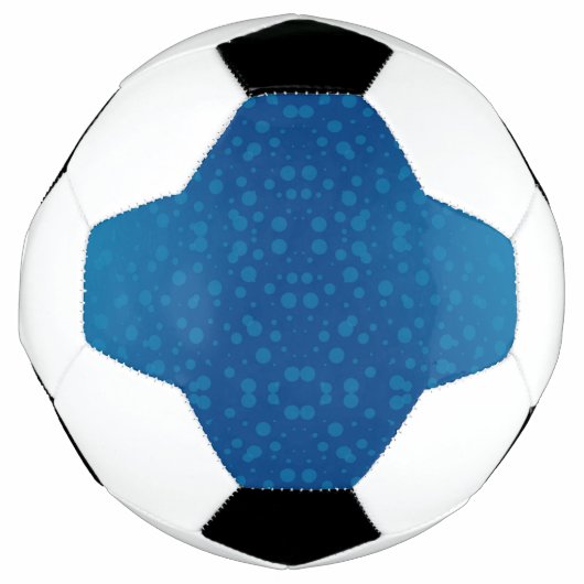Een voetbalontwerp met zwart en wit voetbal (Voorkant)
