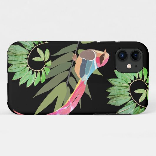 Een vogel Case-Mate iPhone case (Achterkant (horizontaal))