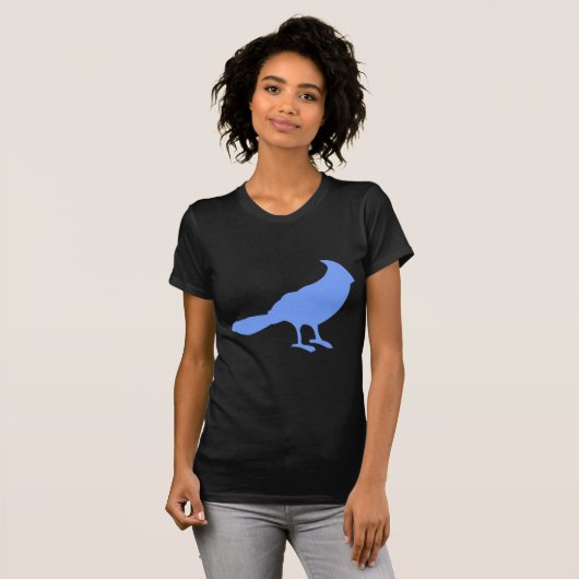 Een vogel erop zetten t-shirt (Voorkant volledig)