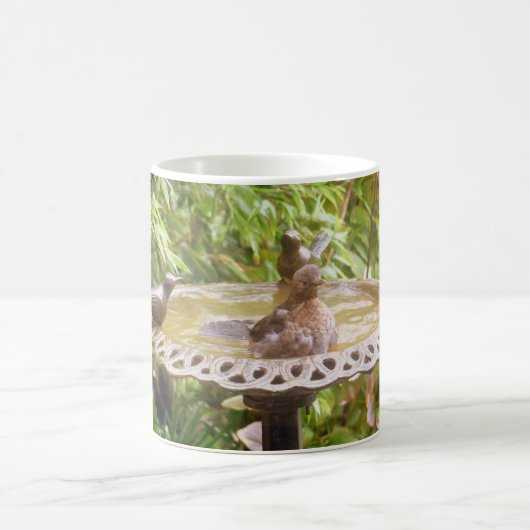 Een vogel in de Bath-Mok Koffiemok (Center)