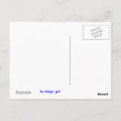 een vogel in de boom bij de zonsondergang briefkaart (Achterkant)