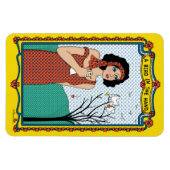 Een vogel in de hand_B Flex Magnet 6"x4" Magneet (Horizontaal)