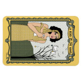 Een vogel in de hand_C Flex Magnet 6"x4" Magneet (Horizontaal)