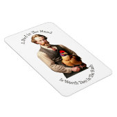 Een vogel in de hand Flexible Magnet Magneet (Rechterzijde)