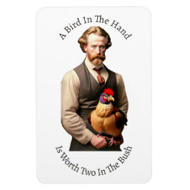 Een vogel in de hand Flexible Magnet Magneet