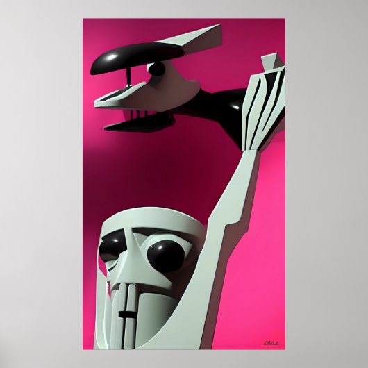 Een Vogel in de Hand Poster (Voorkant)