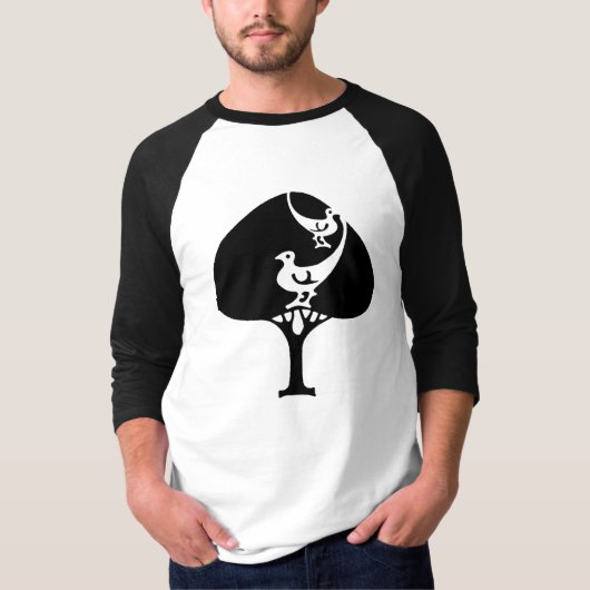 Een vogel in de hand t-shirt (Voorkant)