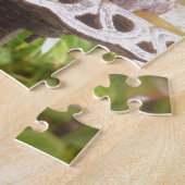 Een vogel in het bad legpuzzel (Zijkant)