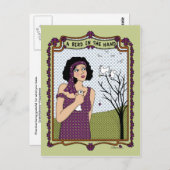 Een vogel in het hand_A_ Briefkaart (Voorkant / Achterkant)