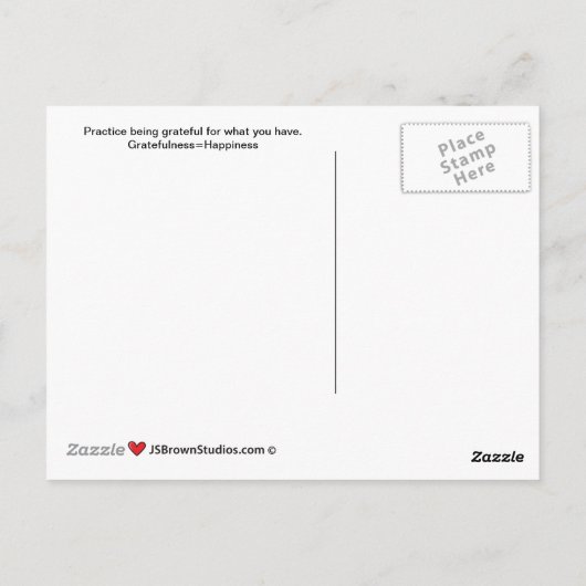 Een vogel in het hand_A_ Briefkaart (Achterkant)