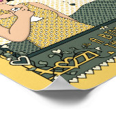 Een vogel in het Hand_C_8x10 Poster (Hoek)