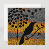 Een vogel onder de veren Kaart (Voorkant / Achterkant)