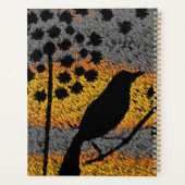 Een vogel onder de veren planner (Achterkant)