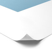 Een vogel/Poster Poster (Hoek)