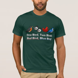 Eén vogel, twee vogels... t-shirt