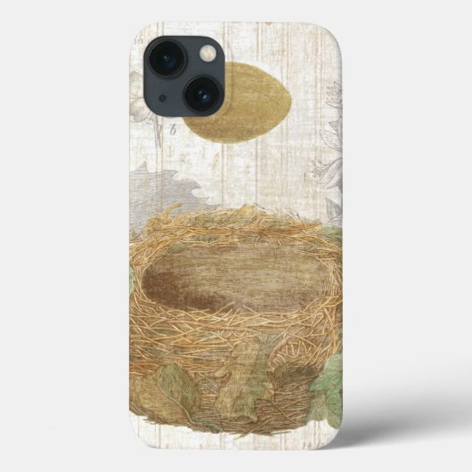 Een vogelnest met bruine eieren Case-Mate iPhone case (Achterkant)