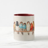 Een vogelpest door de Hector Giacomelli-Waterverf Mok (Midden)