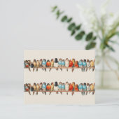 Een vogelpest door Hector Giacomelli Briefkaart (Staand voorkant)