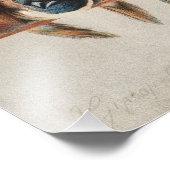 Een vogelpest door Hector Giacomelli Foto Afdruk (Hoek)