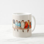 Een vogelpest door Hector Giacomelli Koffiemok (Voorkant rechts)