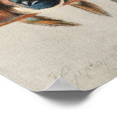 Een vogelpest door Hector Giacomelli Poster (Hoek)