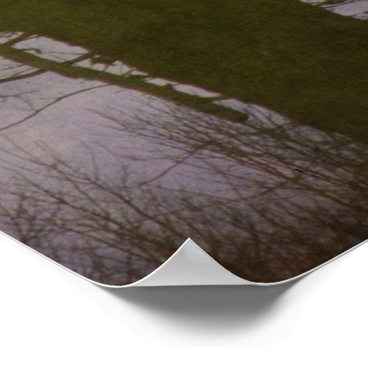 Een volle maan poster (Hoek)