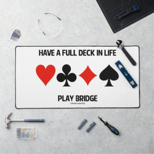 Een volledig decennium in Life Play Bridge 4-kaart Bureaumat