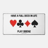 Een volledig decennium in Life Play Bridge 4-kaart Bureaumat (Voorkant)