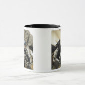 Een volledig gemonteerde stuurhutbemanningshelm mok (Midden)