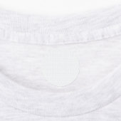 Een volledig wit, karakterloos oppervlak vult de labels (Aangebracht)