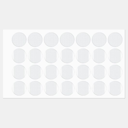 Een volledig wit, karakterloos oppervlak vult de labels (Vel)