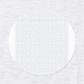 Een volledig wit, karakterloos oppervlak vult de labels (Design 2)