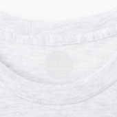 Een volledig wit, karakterloos oppervlak vult de labels (Aangebracht)