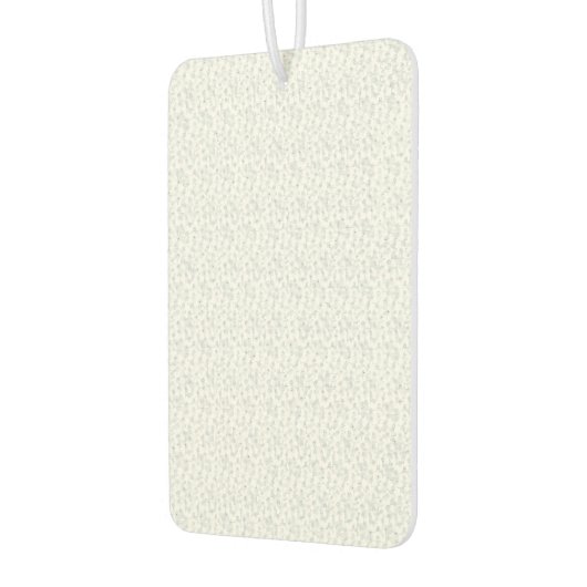 Een volledig wit, karakterloos oppervlak vult de luchtverfrisser (Links)