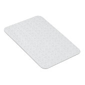 Een volledig wit, karakterloos oppervlak vult de magneet (Rechterzijde)