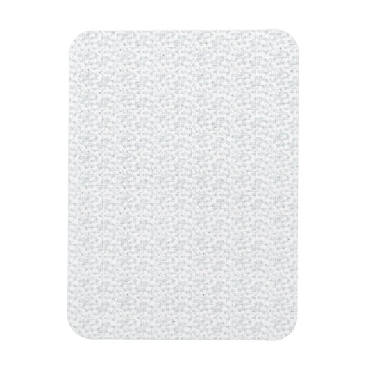 Een volledig wit, karakterloos oppervlak vult de magneet (Verticaal)