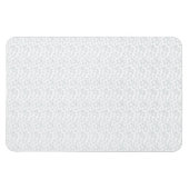 Een volledig wit, karakterloos oppervlak vult de magneet (Horizontaal)