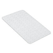 Een volledig wit, karakterloos oppervlak vult de magneet (Rechterzijde)