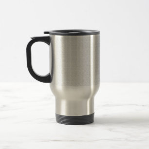Een volledig wit, karakterloos oppervlak vult de reisbeker