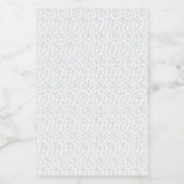 Een volledig wit, karakterloos oppervlak vult de voedselcontainer etiket (Enkel label)