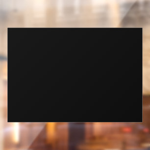 Een volledig zwart beeld met een subtiele textuur raamsticker