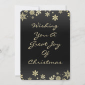 Eén volledige Kaart voor Kerstmis met foto's (Achterkant)